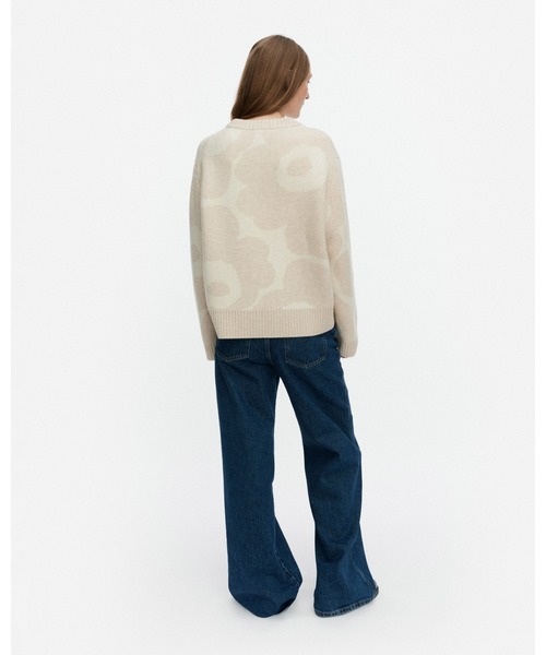 marimekko(マリメッコ)の「Rws Virtaus Unikko / knit(ニット/セーター・レディース・ブラウン/ホワイト・SMALL/MEDIUM/LARGE/X-SMALL)」の13枚目の写真
