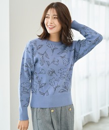 センバナジャガードニット