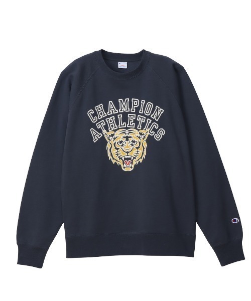 Champion(チャンピオン)の「チャンピオン CREW NECK SWEATSHIRT_(スウェット・メンズ・ダークブルー/ダークグリーン・M/L/LL)」の2枚目の写真