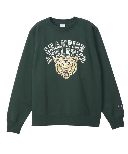 Champion(チャンピオン)の「チャンピオン CREW NECK SWEATSHIRT_(スウェット・メンズ・ダークブルー/ダークグリーン・M/L/LL)」の1枚目の写真