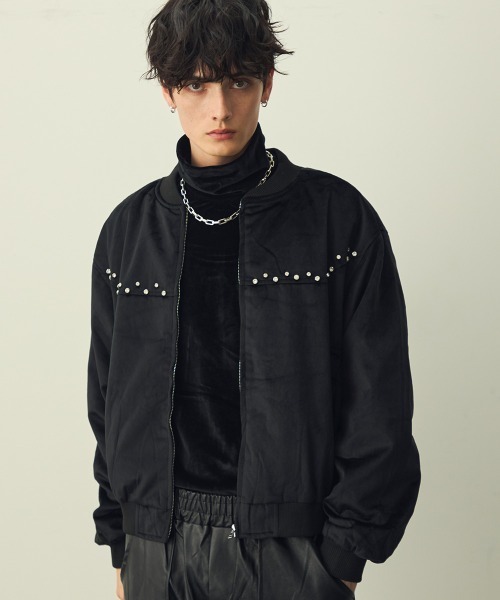 【Sullen】 SHORT DRIZZLER JACKET ベロアブルゾン SHORT DRIZZLER JACKET – SULLEN TOKYO