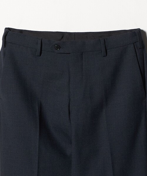 green label relaxing（グリーンレーベルリラクシング）の「A+ TWPU バーズアイ スリム アジャスター スラックス -ウォッシャブル・ストレッチ-（スラックス・メンズ・ダークブラウン/ダークグレー/ネイビー・S/XL/L/M/XXL）」の6枚目の写真