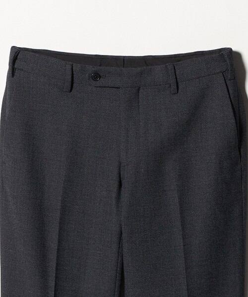 green label relaxing（グリーンレーベルリラクシング）の「A+ TWPU バーズアイ スリム アジャスター スラックス -ウォッシャブル・ストレッチ-（スラックス・メンズ・ダークブラウン/ダークグレー/ネイビー・S/XL/L/M/XXL）」の15枚目の写真