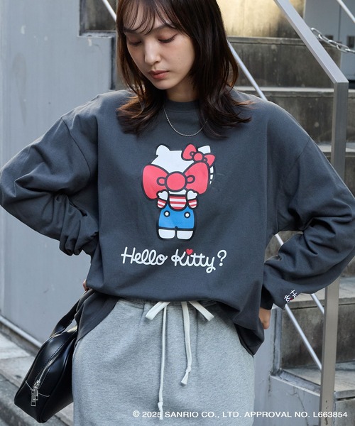 Sanrio characters/サンリオキャラクターズ】別注 ワンポイント刺繍