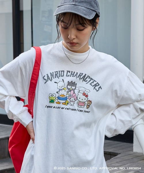 Sanrio characters/サンリオキャラクターズ】別注 ワンポイント刺繍