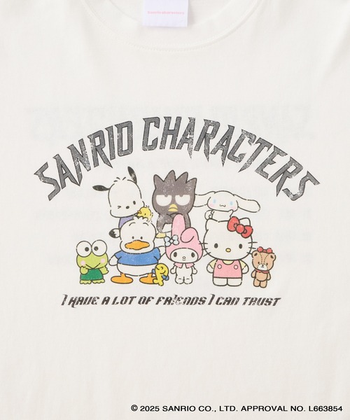 Sanrio characters/サンリオキャラクターズ】別注 ワンポイント刺繍