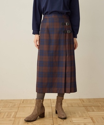 DECOY SINCE 1981 | タータンチェックスカート【ウエストゴム】(スカート)