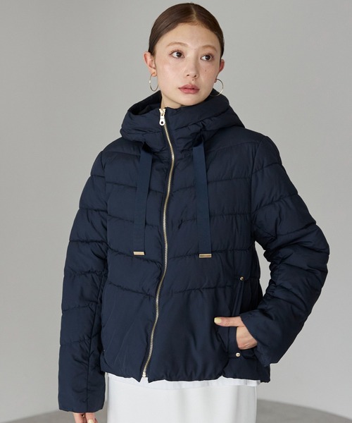 撥水ファイバーダウンショートジャケット（ダウンジャケット/コート