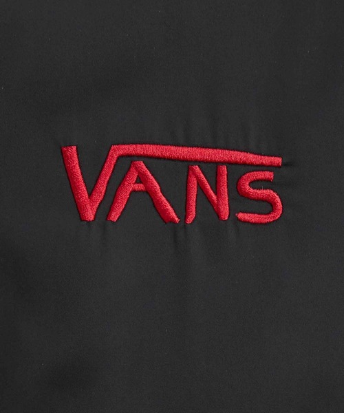VANS(バンズ)の「RIROO ウィメンズ クロップド ベースボールジャケット / RIROO CROPPED BASEBALL JACKET / VN000TRZBLK1(スタジャン・レディース・ブラック・X-LARGE/SMALL/MEDIUM/LARGE)」の5枚目の写真