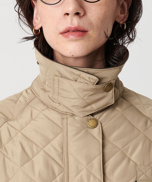 Barbour(バブアー)の「【別注】<Barbour>SPEY キルティングジャケット(その他アウター・レディース・ブラック/ベージュ・36/38)」の3枚目の写真