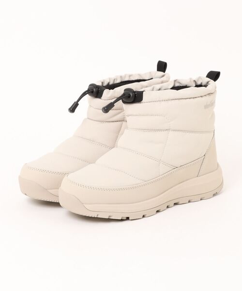 WILD THINGS（ワイルドシングス）の「WILD THINGS ワイルドシングス レディース ウィンターブーツ【防水/滑りにくい/ガラス繊維配合ソール/熱反射保温/幅広3E】防寒 250002（ブーツ・レディース・ブラック×ブラック/ベージュ・23.0cm/24.0cm/25.0cm）」の5枚目の写真