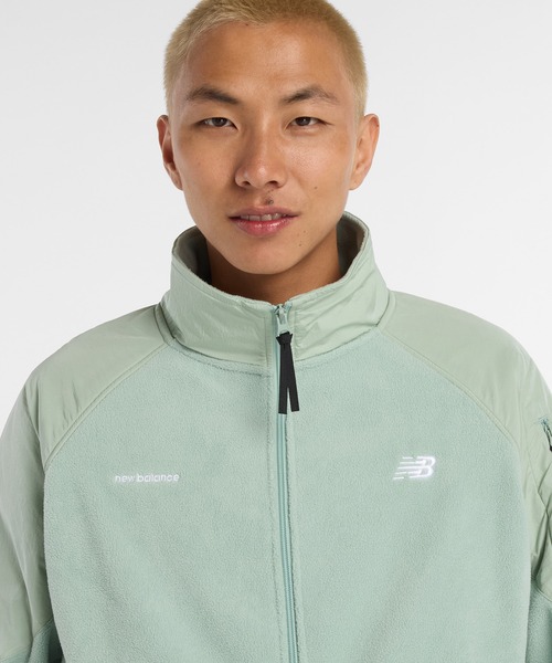 NEW BALANCE（ニューバランス）の「NB GREY フルジップフリース