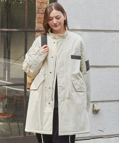 THE CRAFT CREW PRODUCTS(ザクラフトクループロダクツ)の「撥水ストレッチナイロン モンスター ミリタリー中綿モッズコート【THE CRAFT CREW PRODUCTS】(モッズコート・メンズ・アイボリー/ブラック/オリーブ・L/M/S)」の13枚目の写真