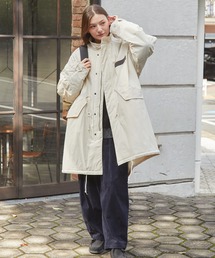 THE CRAFT CREW PRODUCTS（ザクラフトクループロダクツ）の「撥水ストレッチナイロン モンスター ミリタリー中綿モッズコート【THE CRAFT CREW PRODUCTS】（モッズコート）」