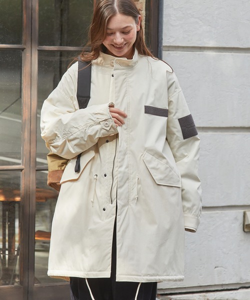 THE CRAFT CREW PRODUCTS(ザクラフトクループロダクツ)の「撥水ストレッチナイロン モンスター ミリタリー中綿モッズコート【THE CRAFT CREW PRODUCTS】(モッズコート・メンズ・アイボリー/ブラック/オリーブ・L/M/S)」の19枚目の写真