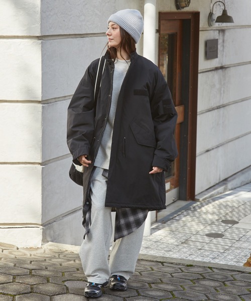 THE CRAFT CREW PRODUCTS(ザクラフトクループロダクツ)の「撥水ストレッチナイロン モンスター ミリタリー中綿モッズコート【THE CRAFT CREW PRODUCTS】(モッズコート・メンズ・アイボリー/ブラック/オリーブ・L/M/S)」の6枚目の写真