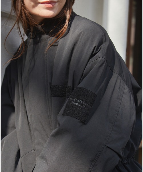 THE CRAFT CREW PRODUCTS(ザクラフトクループロダクツ)の「撥水ストレッチナイロン モンスター ミリタリー中綿モッズコート【THE CRAFT CREW PRODUCTS】(モッズコート・メンズ・アイボリー/ブラック/オリーブ・L/M/S)」の11枚目の写真