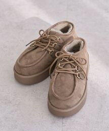 Green Parks | RUPIS.レースアップファーモカシューズ(ブーツ)