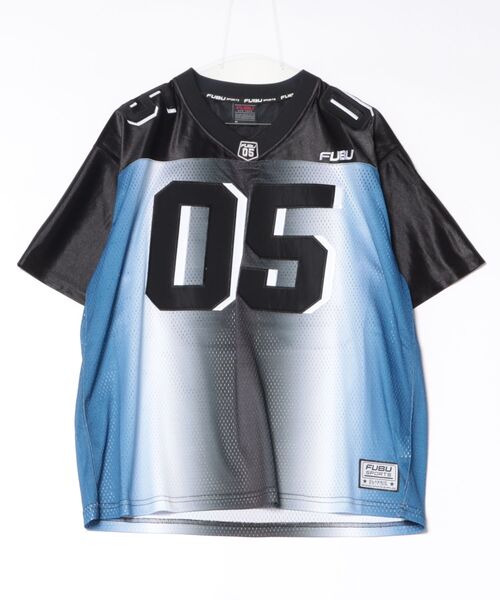 FUBU( フブ)の「【FUBU/フブ】OG Gradation Game Shirts(シャツ/ブラウス・メンズ・ブラック/ネイビー/ホワイト・XXL/XL/L/M)」の2枚目の写真
