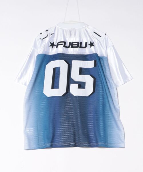 FUBU( フブ)の「【FUBU/フブ】OG Gradation Game Shirts(シャツ/ブラウス・メンズ・ブラック/ネイビー/ホワイト・XXL/XL/L/M)」の4枚目の写真