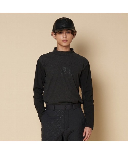 VIVA HEART(ビバハート)の「【VIVA HEART/GOLF】タフタスリーブ長袖モックネック(その他トップス・メンズ・オフホワイト/ライトブラウン/ブラック・M/XL/L)」の8枚目の写真