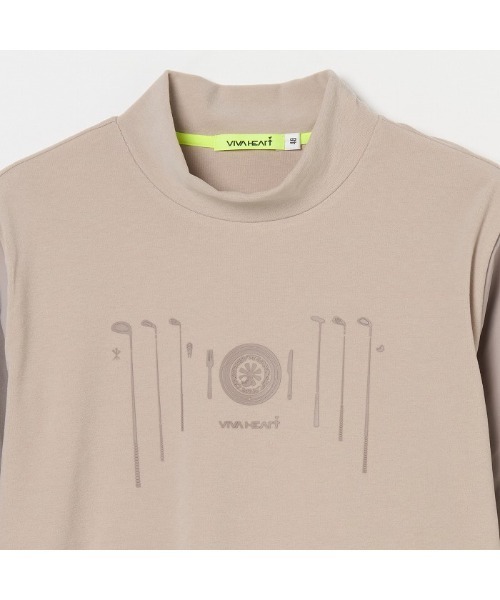 VIVA HEART(ビバハート)の「【VIVA HEART/GOLF】タフタスリーブ長袖モックネック(その他トップス・メンズ・オフホワイト/ライトブラウン/ブラック・M/XL/L)」の11枚目の写真