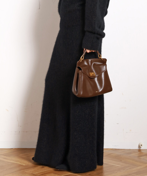 AP STUDIO(エーピーストゥディオ)の「フォックスブレンドラメスカート(スカート・レディース・チャコールグレー/ブラック・38/36)」の9枚目の写真