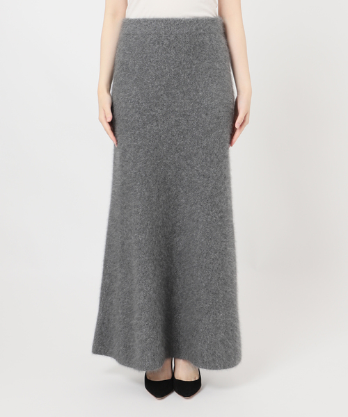 AP STUDIO(エーピーストゥディオ)の「フォックスブレンドラメスカート(スカート・レディース・チャコールグレー/ブラック・38/36)」の20枚目の写真