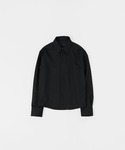 LAPIIS（ラピス）の「HEAVY WOOL GABARDINE SHORT SHIRT JACKET（シャツ/ブラウス・MEDIUM）」