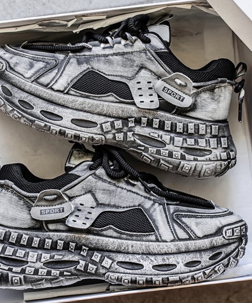 厚底 ボリューム メッシュスニーカー WO25W3SH04【WB ORIGINALS