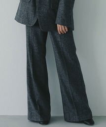 AJUGA.（アジュガ）の「ヘリンボーンウールツイードワイドパンツ（その他パンツ）」