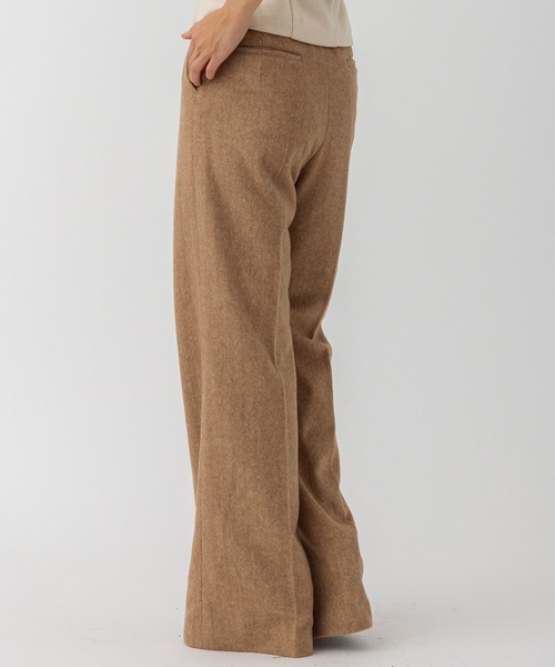 AJUGA.（アジュガ）の「ヘリンボーンウールツイードワイドパンツ（その他パンツ・レディース・キャメル/グレー・S/M）」の20枚目の写真