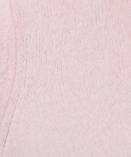 Rouge vif la cle（ルージュヴィフラクレ）の「【Le Melange/ル・メランジュ】前後2WAY クルーネックカーディガン（ニット/セーター・レディース・アイボリー/ピンク/レッド/ブラウン・フリー）」の12枚目の写真