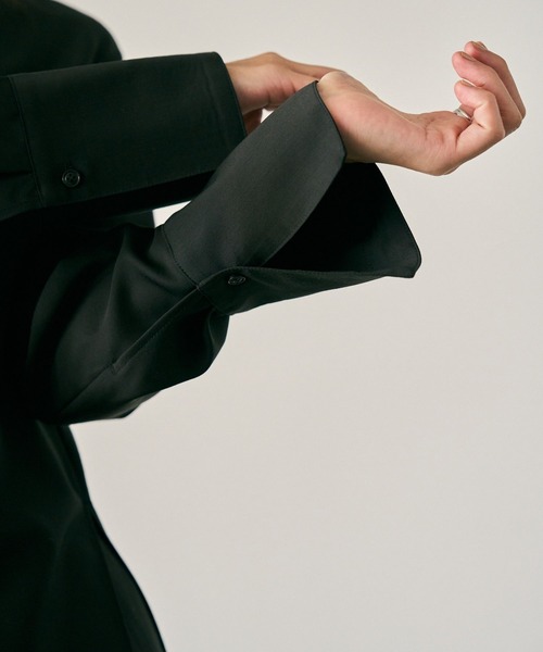 Chaos（カオス）の「Chaos(カオス)/ マリナールプルオーバー【セットアップ可】（シャツ/ブラウス・レディース・ブラック/モカ・FREE）」の15枚目の写真