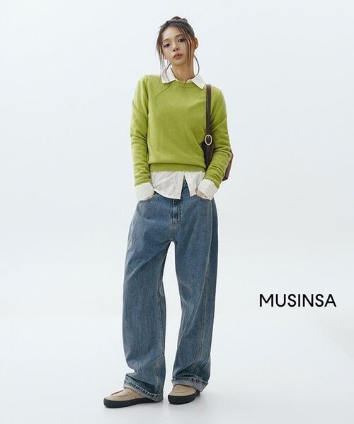 TTUDEMENT(トュードメント)の「BOY FRIEND DENIM PANTS_ LIGHT BLUE(デニムパンツ・レディース・その他・SMALL/MEDIUM)」の9枚目の写真