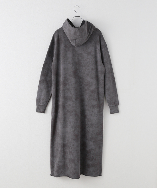 ジャーナルスタンダード レリューム（JOURNAL STANDARD relume）/【PROVOKE/プロヴォーク】pigmented hoodie dress セール】【PROVOKE/プロヴォーク】pigmented hoodie dress（ワンピース