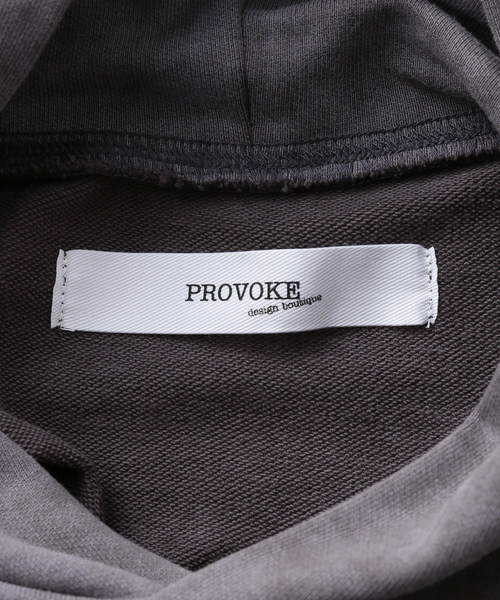 PROVOKE （プロヴォーク）の「【PROVOKE/プロヴォーク】pigmented hoodie dress（ワンピース・レディース・ライトグレー・FREE）」の8枚目の写真