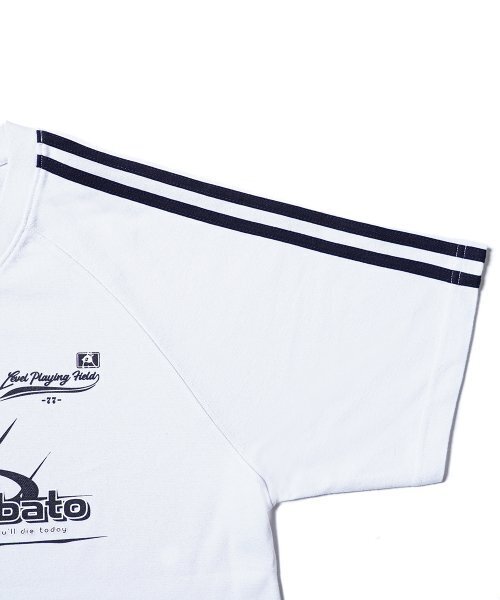 GAKKAI UNIONS(ガッカイユニオンズ)の「ルバート メンズ Vネック半袖Tシャツ ホワイト(Tシャツ/カットソー・レディース・その他・MEDIUM/LARGE)」の3枚目の写真