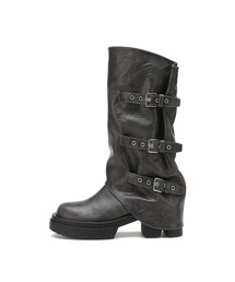 ダンカンバックルミドルブーツ412546013 (6cm)