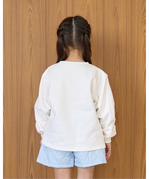 Lycee mine（リセマイン）の「【Frozen】【毛玉バイバイ裏起毛】キラキララメ＆転写アソートプリントスウェット（スウェット・キッズ・ブラック/グレー/サックスブルー/アイボリー・110cm/120cm/130cm/100cm/140cm）」の16枚目の写真