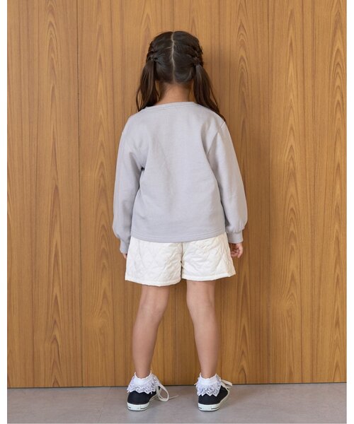 Lycee mine（リセマイン）の「【Frozen】【毛玉バイバイ裏起毛】キラキララメ＆転写アソートプリントスウェット（スウェット・キッズ・ブラック/グレー/サックスブルー/アイボリー・110cm/120cm/130cm/100cm/140cm）」の22枚目の写真