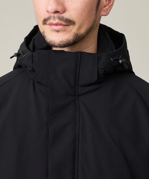 ABAHOUSE GRAY（アバハウスグレイ）の「【SMART CLOSET】フーデッド スタンドブルゾン（ブルゾン・メンズ・カーキ/ブラック/グレイッシュブルー・46/48/50）」の7枚目の写真