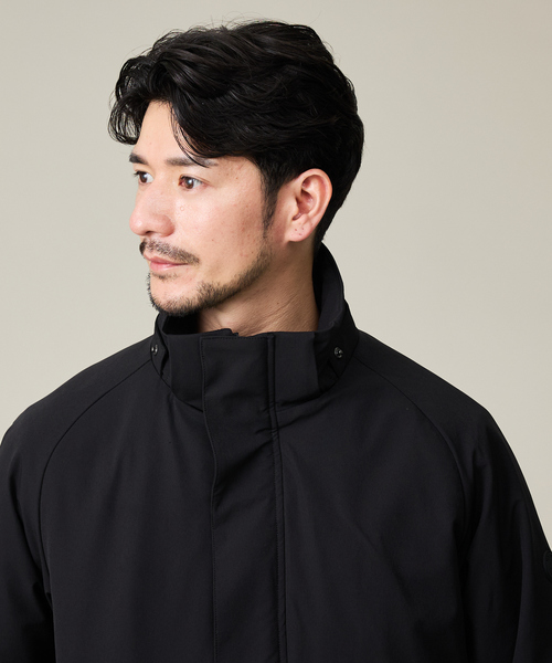 ABAHOUSE GRAY（アバハウスグレイ）の「【SMART CLOSET】フーデッド スタンドブルゾン（ブルゾン・メンズ・カーキ/ブラック/グレイッシュブルー・46/48/50）」の10枚目の写真
