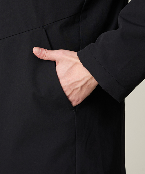 ABAHOUSE GRAY（アバハウスグレイ）の「【SMART CLOSET】フーデッド スタンドブルゾン（ブルゾン・メンズ・カーキ/ブラック/グレイッシュブルー・46/48/50）」の13枚目の写真