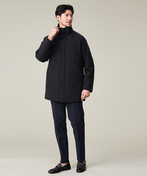 ABAHOUSE GRAY（アバハウスグレイ）の「【SMART CLOSET】フーデッド スタンドブルゾン（ブルゾン・メンズ・カーキ/ブラック/グレイッシュブルー・46/48/50）」の20枚目の写真