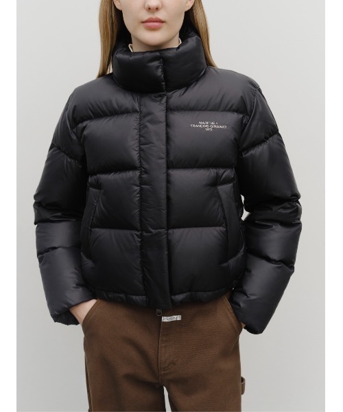 MARITHE + FRANCOIS GIRBAUD(マリテフランソワジルボー)の「W BASIC CROP DOWN JACKET(ダウンジャケット/コート・レディース・アイボリー/Black/ミント/バーガンディー・SMALL/MEDIUM)」の10枚目の写真