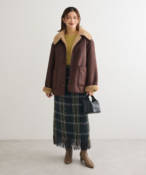 セール】フェイクムートンジャケット（ムートンコート）｜Green Parks