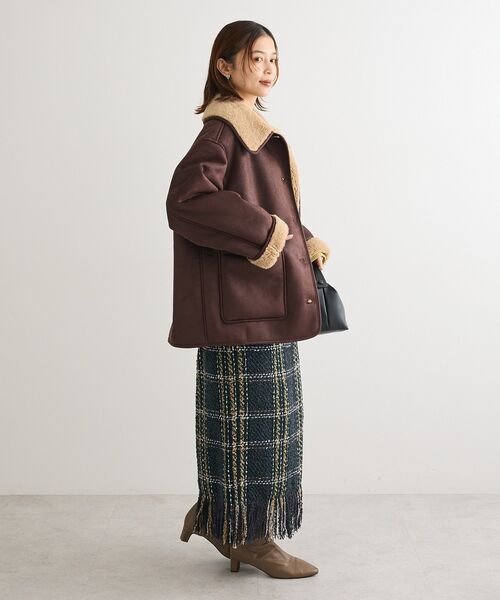 セール】フェイクムートンジャケット（ムートンコート）｜Green Parks