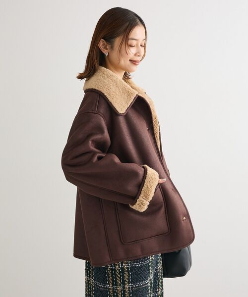 セール】フェイクムートンジャケット（ムートンコート）｜Green Parks