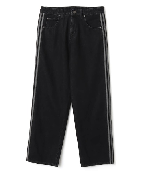 adidas(アディダス)の「adidas FIREBIRD ADICOLOR DENIM PANTS / アディダス ファイヤーバード アディカラー デニム パンツ(デニムパンツ・メンズ・ブラック・30inch/28inch/36inch/34inch/32inch)」の4枚目の写真